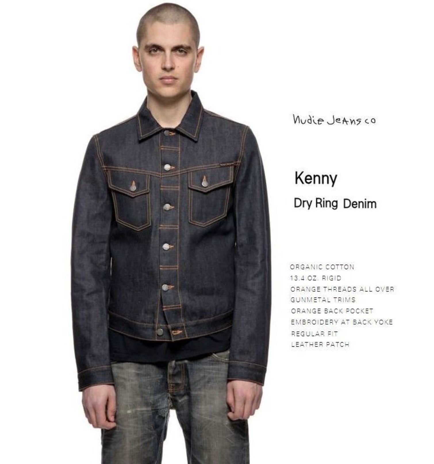 Nudie jeans ヌーディージーンズ 日本限定モデル　KENNY DRY RING DENIM Gジャン | An