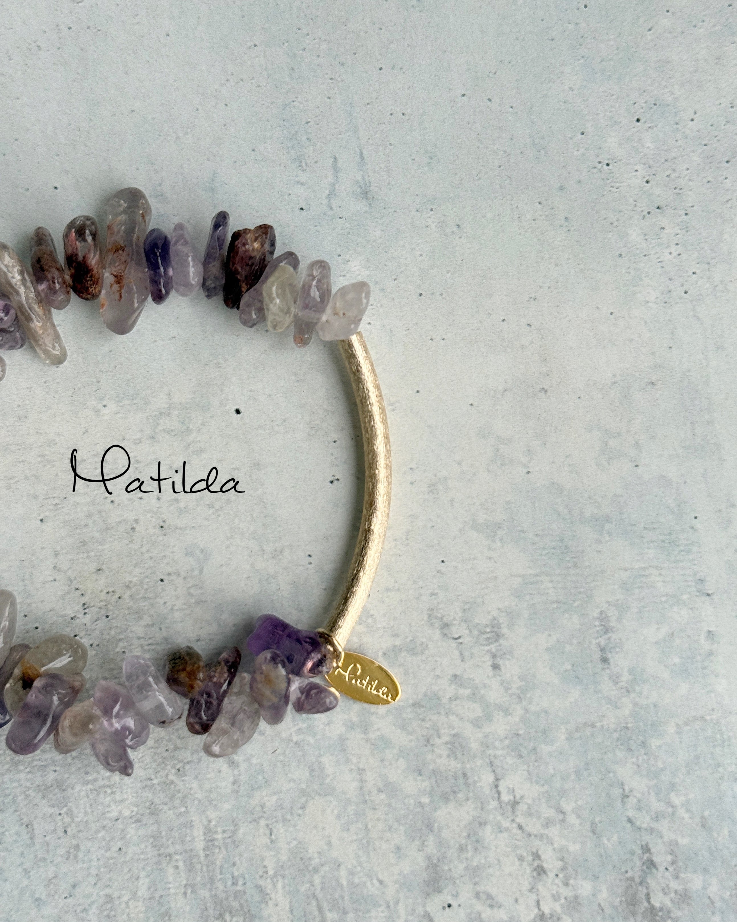 【再販】Tube & stone bracelet(スーパーセブン)