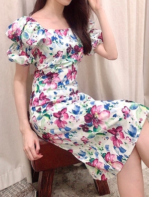 ROSE DRESS▷2WAY花柄ワンピース 