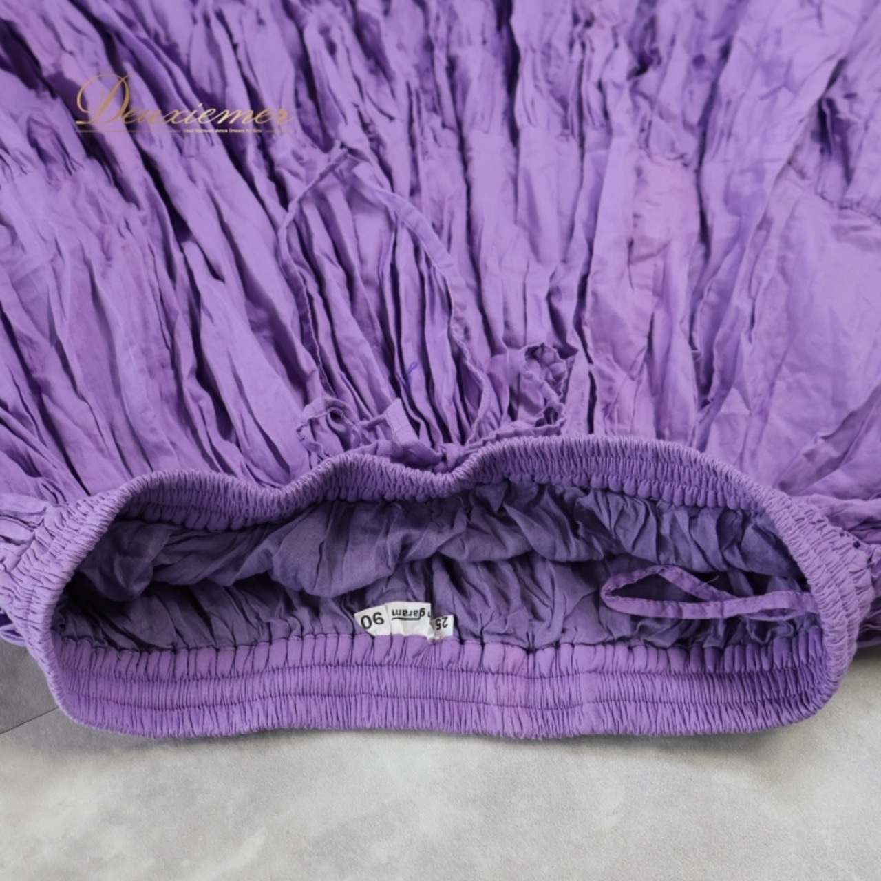 ベリーダンス 衣装 ジプシースカート パープル系 25ヤード ガラムガラム Garam garam 無地 シンプル スカート 紫 ボリューム ダンス衣装 イベント ステージ 落ち着いた色 かわいい 練習 レッスン