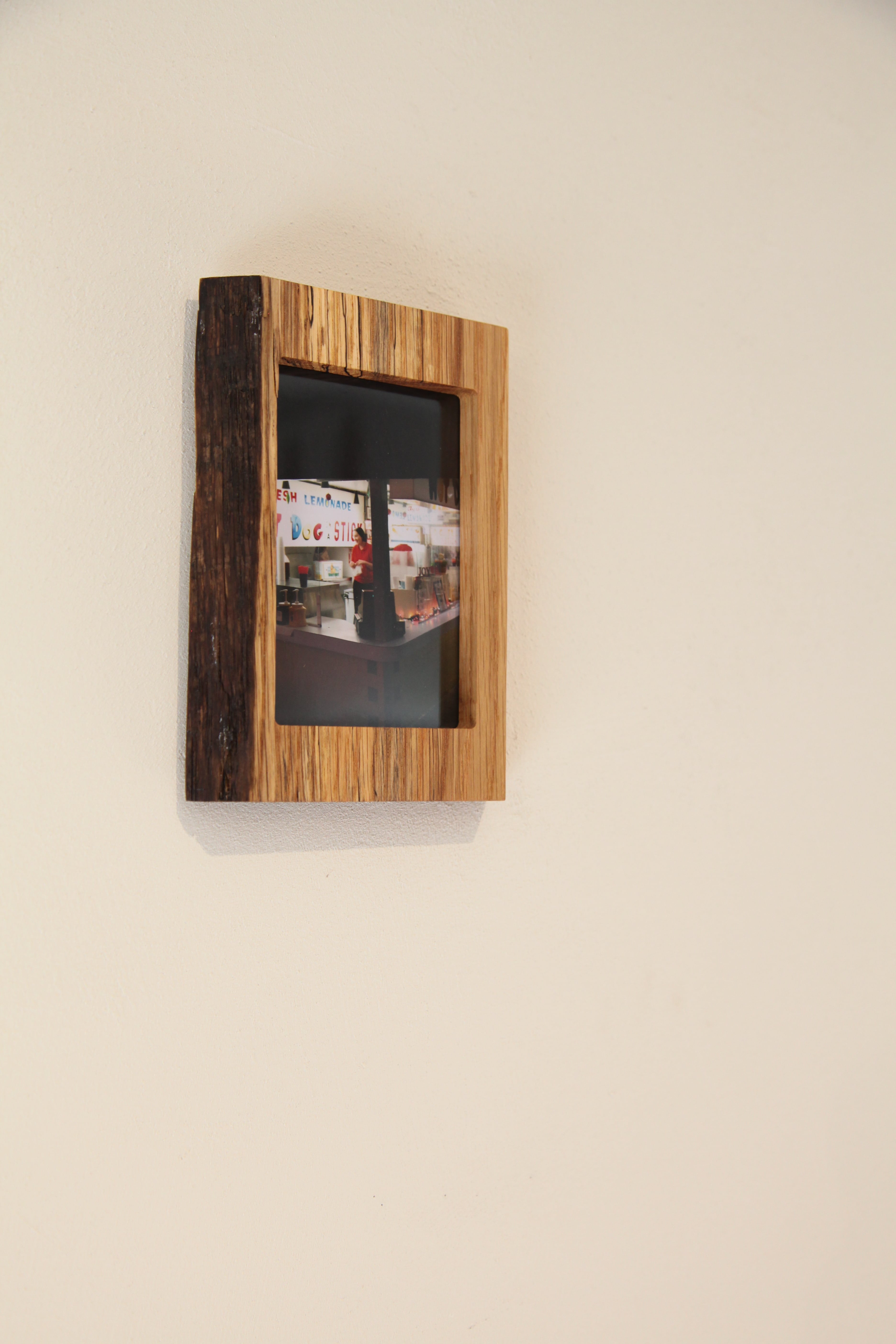 額縁・フォトフレーム-S1 L判写真用（オーク無垢材） | ONE-HAND