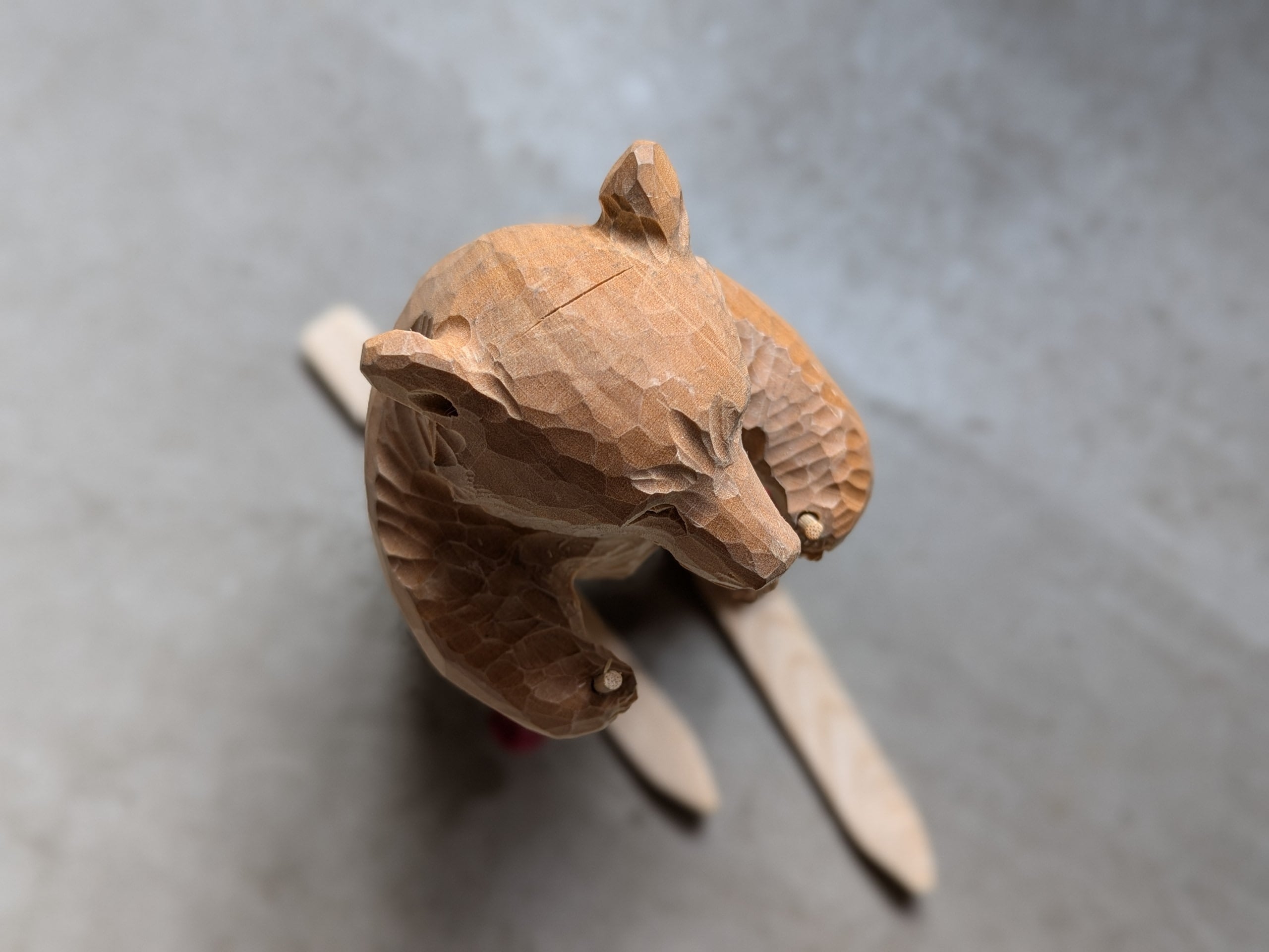 木彫り熊 上西捷敏 スキー熊 #1 | 木彫りの熊 | inoya | Basic Life Store