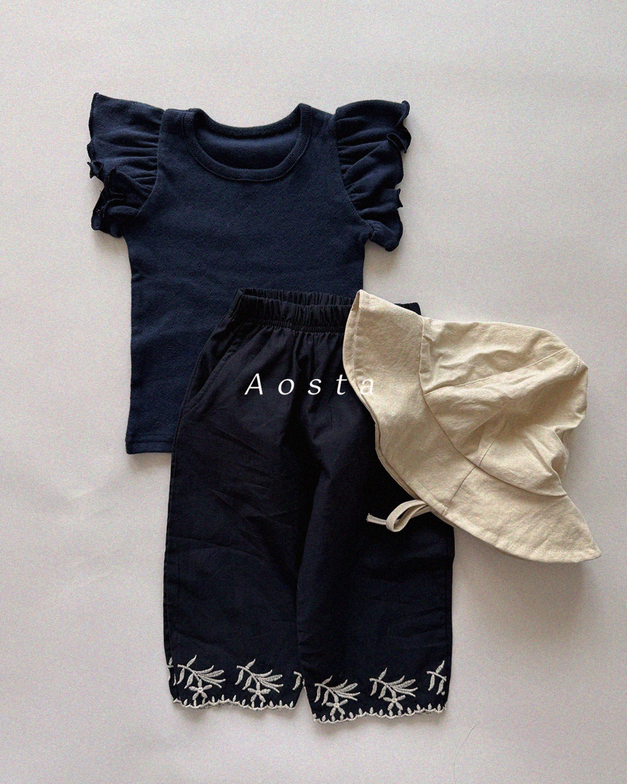 【取寄/韓国直送】Aosta 26/SM エンジェルフリルTシャツ｜夏服｜韓国子供服