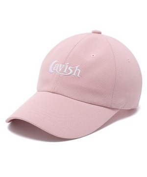 [CAVISH] BASIC LOGO BALL CAP PINK(CV2DFUAB22A)