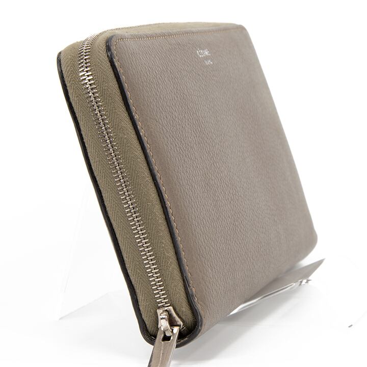 本物・送料無料・良品】CELINE・セリーヌ・長財布・ラウンドファスナー