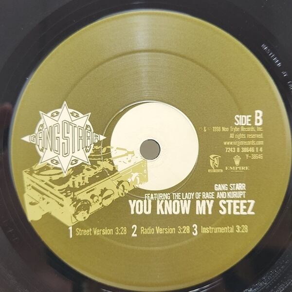 Gang Starr / The Militia [7243 8 38646 1 4, Y-38646] - 画像4
