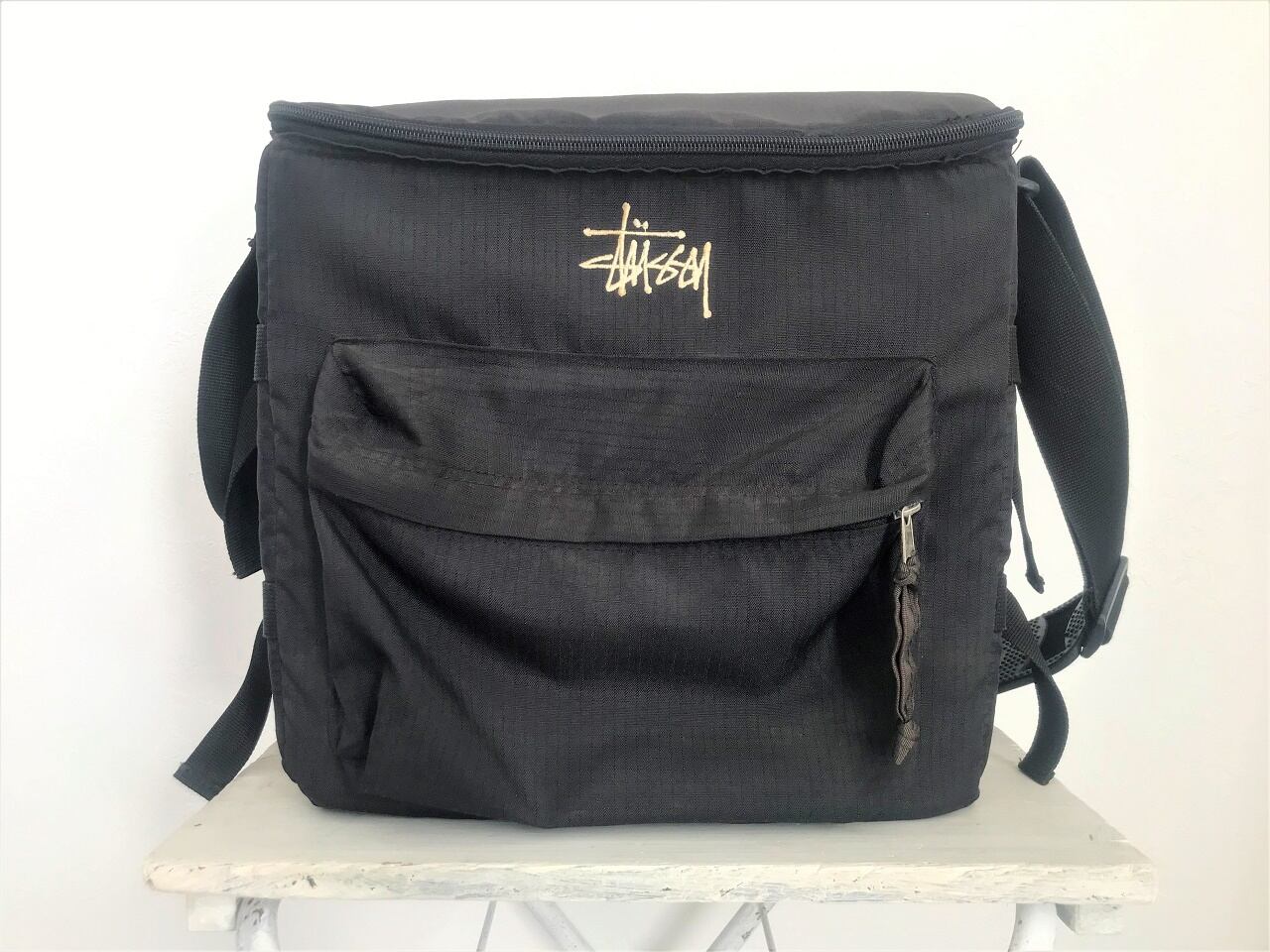 90～2000s Stussy shoulder record bag | AFTER DARK