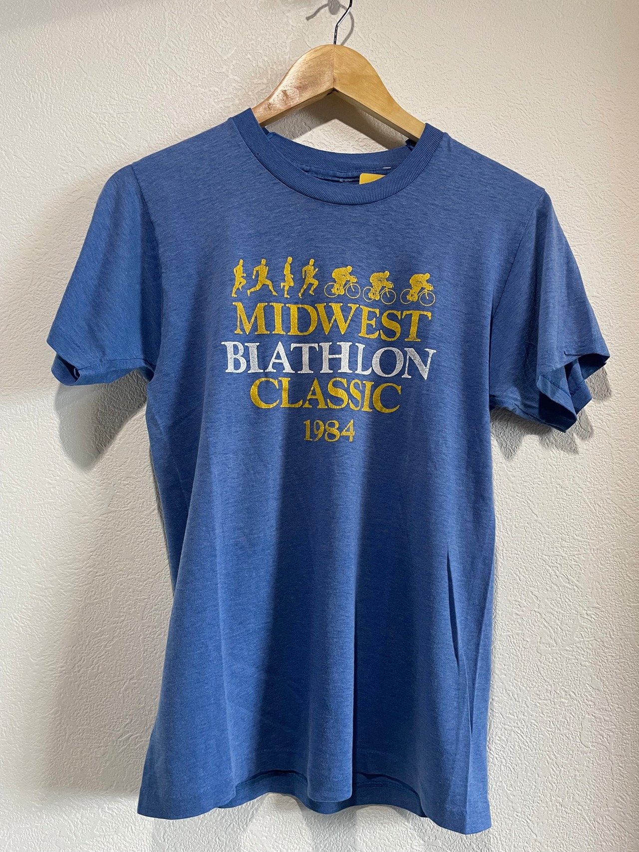 80s〜古着 UNKNOWN MIDWEST BIATHLON CLASSIC 1984 メモリアルTシャツ ヴィンテージ vintage Usedclothing