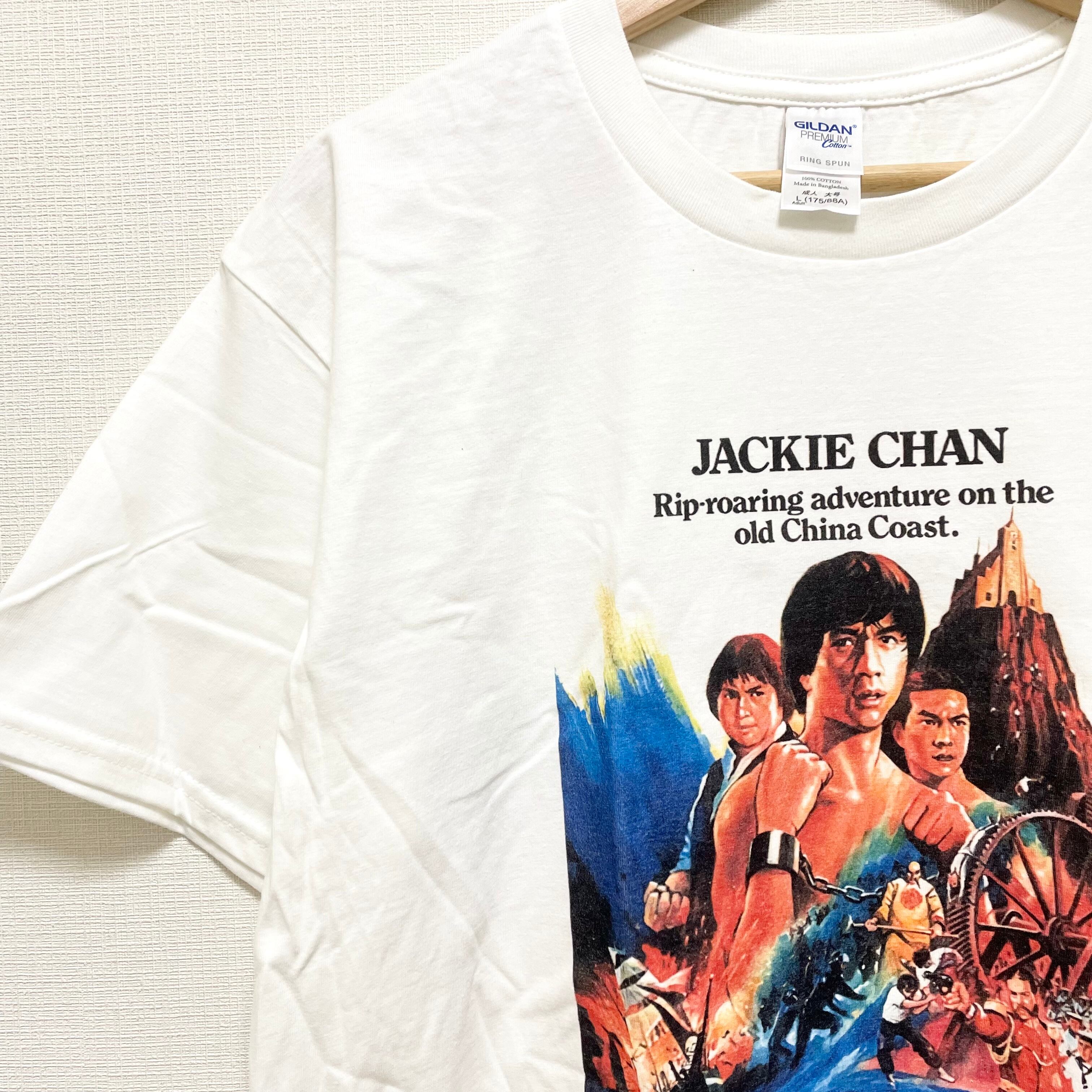 90s デッドヒート ジャッキーチェン Tシャツ 映画 ムービー ヴィンテージ