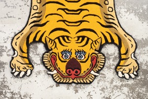 Tibetan Tiger Rug 《Sサイズ•ウール296》チベタンタイガーラグ