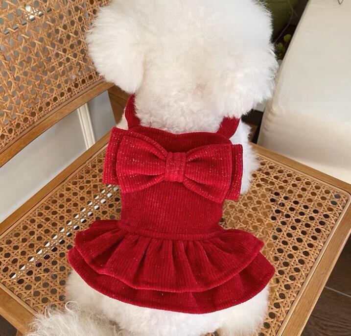 《予約》210924 レッドリボンコーデュロイキャミ