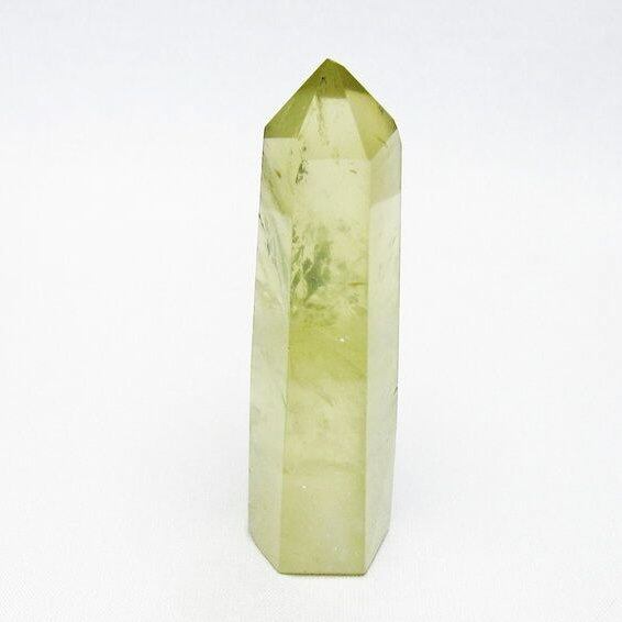 シトリンクォーツ 六角柱 シトリン ポイント 置物 一点物 142-10272