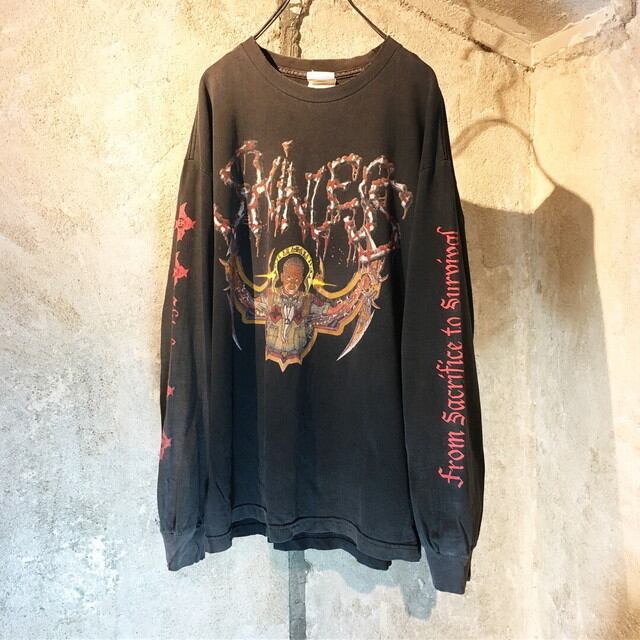 SKINLESS 袖プリ L/S TEE