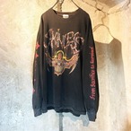 SKINLESS 袖プリ L/S TEE