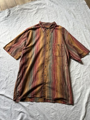 Colorful Ikat Pattern Shirt