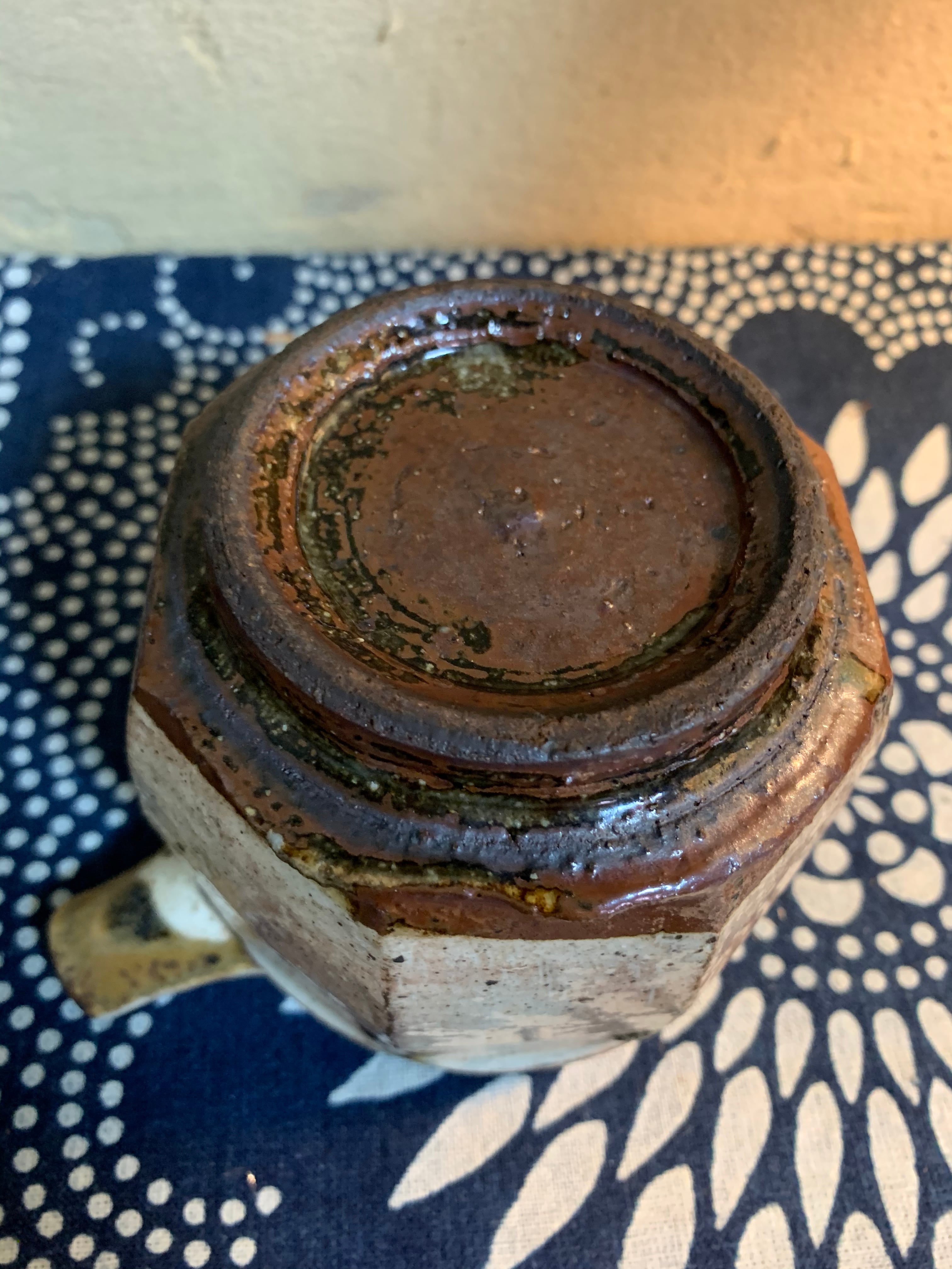 【JA】立広窯 渡辺立広 常滑焼 菓子鉢 渡辺立広 茶注 常滑焼 | 鎌倉梶原陶苑