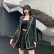 ✞ゴシック蛍光ステッチブレザー ブラウス ストリート ✞✝✞ ゴスロリ SM ミリ 甘ロリ クラロリ 和ロリ エレガント 黒ロリ 姫ロリ 華ロリ AA-AA25385492977