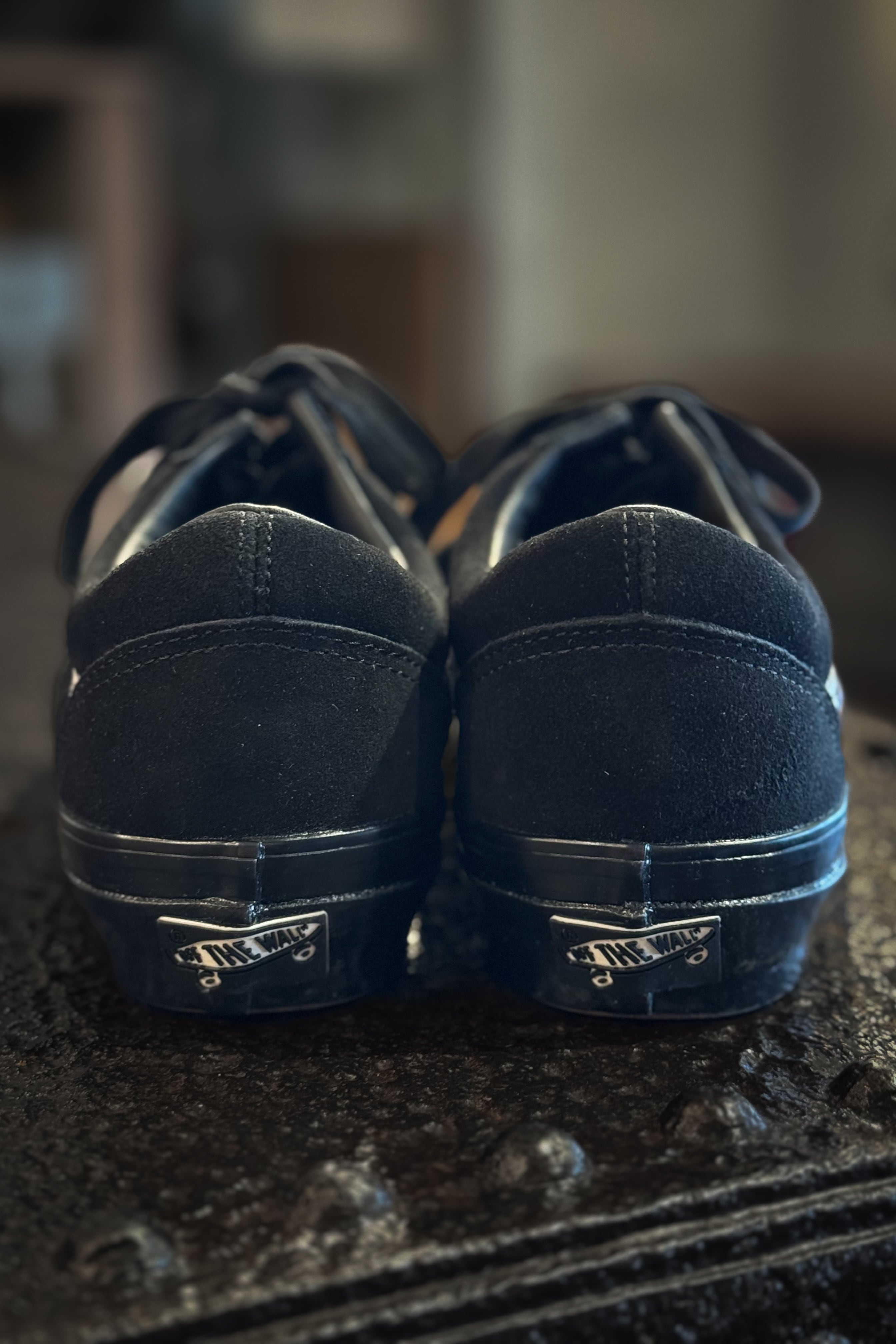 VANS/ヴァンズ Lx Old Skool Suede Black / Black / White | MAMBO