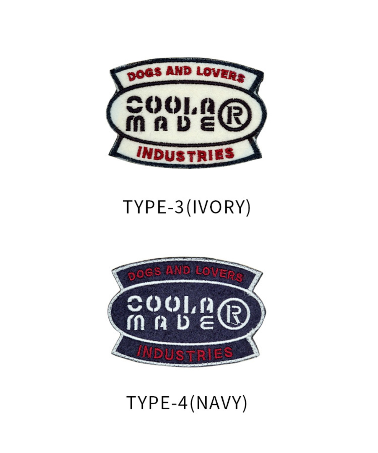 【直営限定ITEM】COOLAオリジナルパッチ-A　CQ-49508H