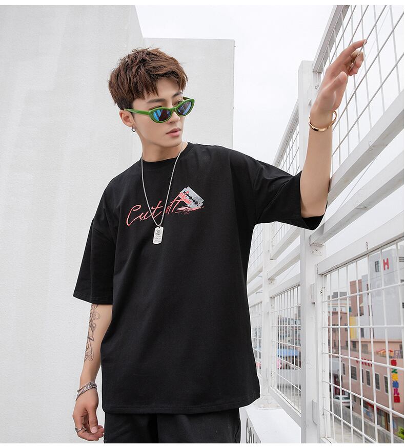 全1色 Tシャツ カットソー プリント カジュアル ユニセックス