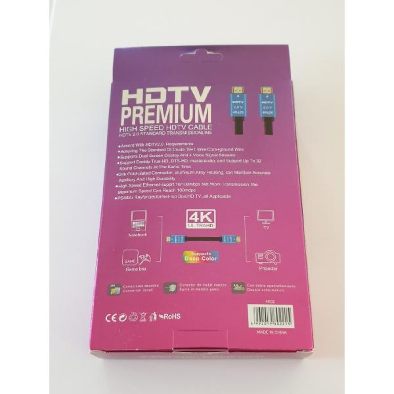 ３M HDMIケーブルver2.0 ハイスピード18Gbps ２K４K８K可能