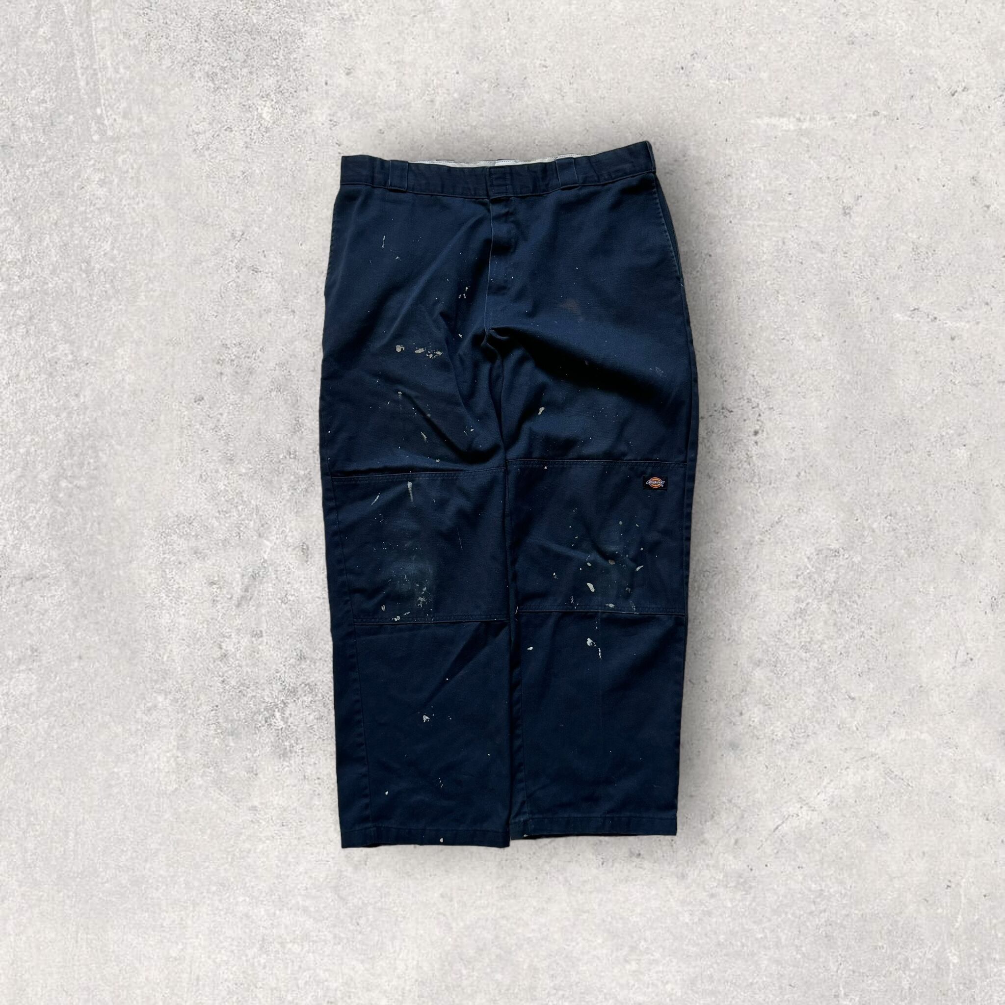 "90's Dickies" paint double knee pants