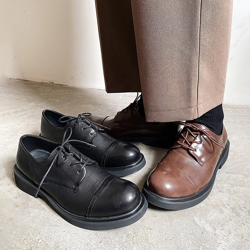 ブリティッシュスタイルレザーシューズ