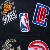 NEW ERA バケット01 Team Logo Allover NBA ブラック　国内正規品