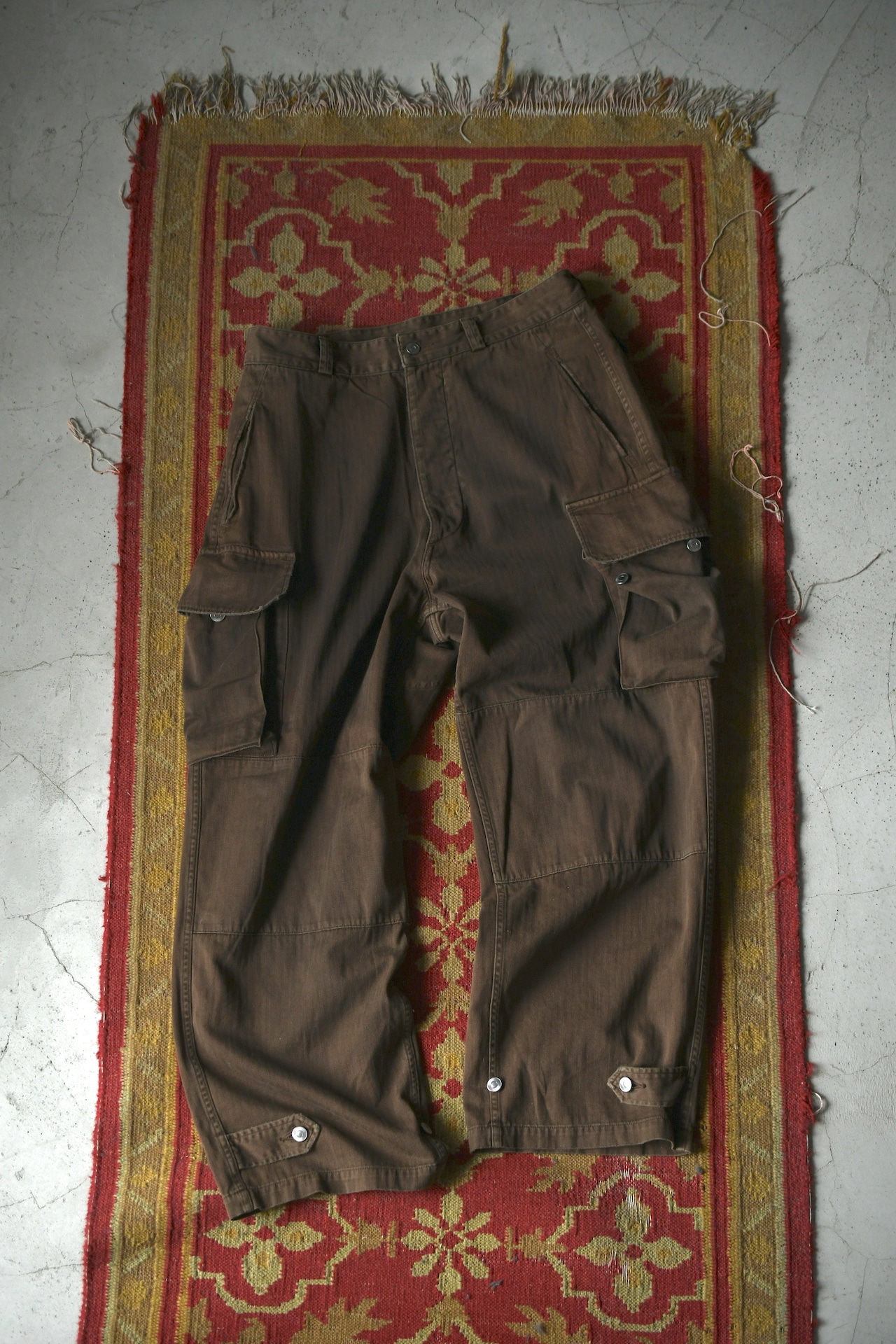 A.PRESSE /Vintage FA HBT M-47 Pants (Brown)
