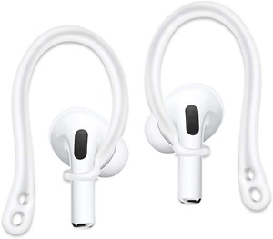 【特価処分】A-Focus AirPods Pro 用イヤーフック ウィングチップ イヤホン落下防止フック イヤーピース Pro専用、センサーに邪魔しなく hook ホワイト