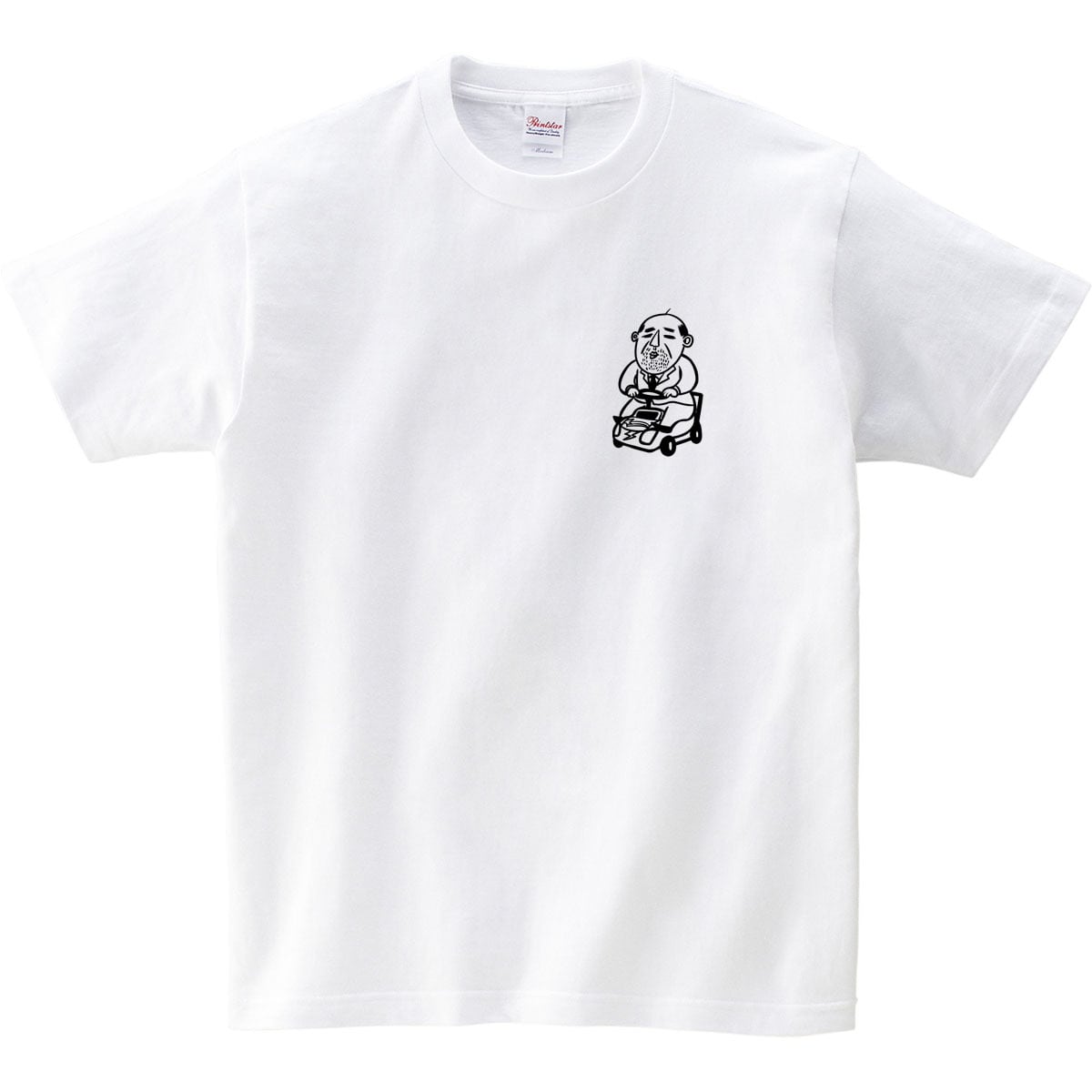 選べるデザイン ミニカーとおじさん Tシャツ os109 自動車 遊び