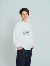EURO PHOTO LONG SLEEVE T【TRUMPET】