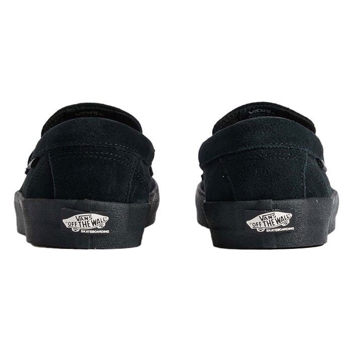 VANS skate loafer BLACK/BLACK バンズ スニーカー ローファー