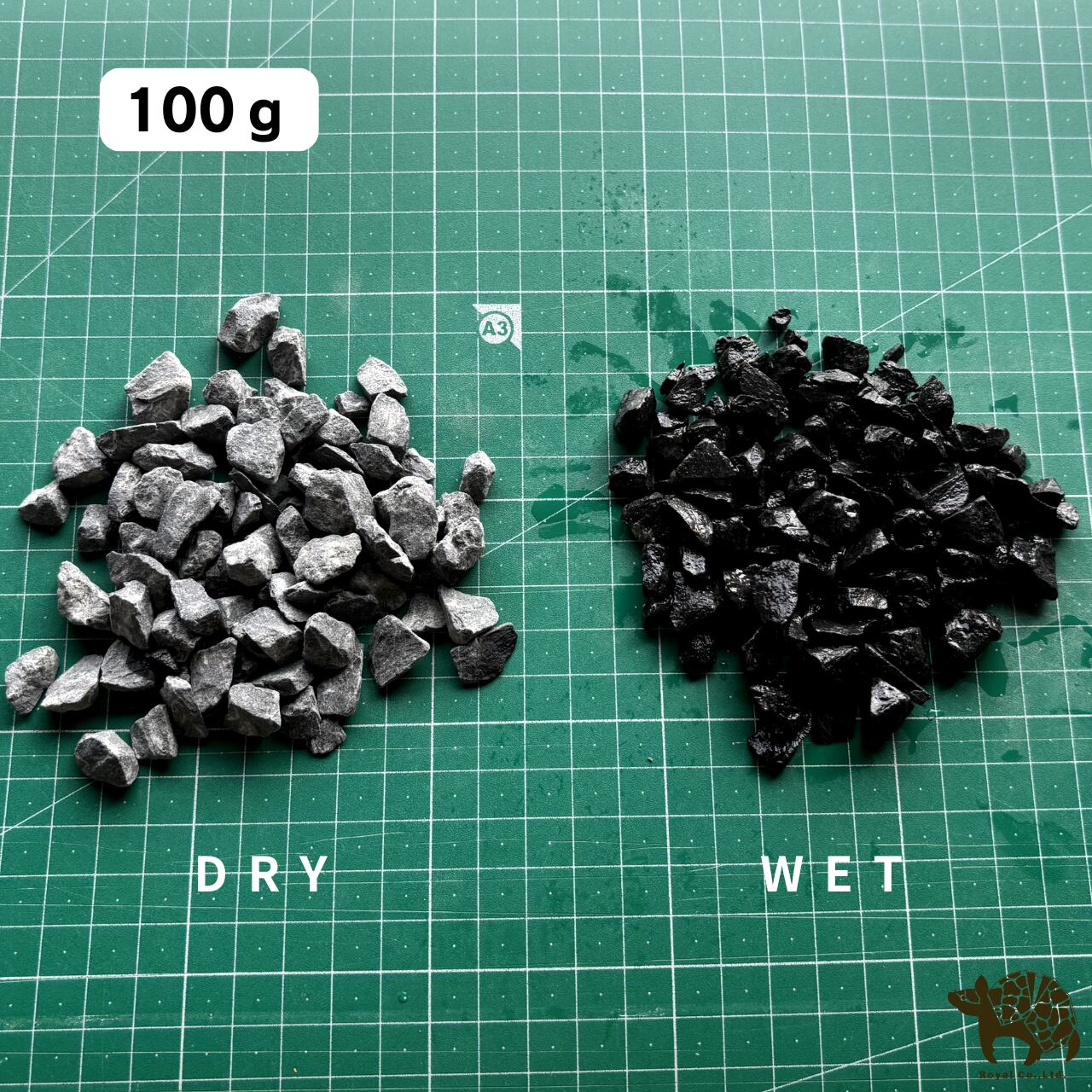 【数量限定】【100g小袋】クラッシュブラック(5〜20mm) 砂利 少量 日本風 かっこいい 砂利 水槽