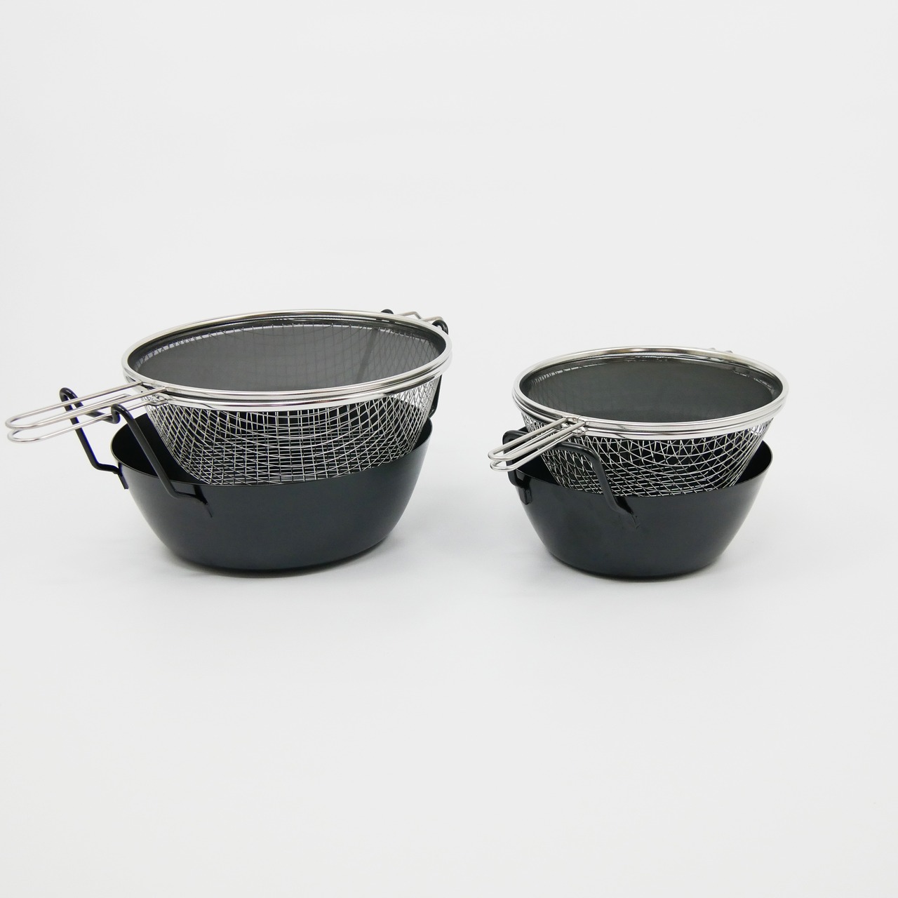la base | 鉄の揚げ鍋 28cm・画像8