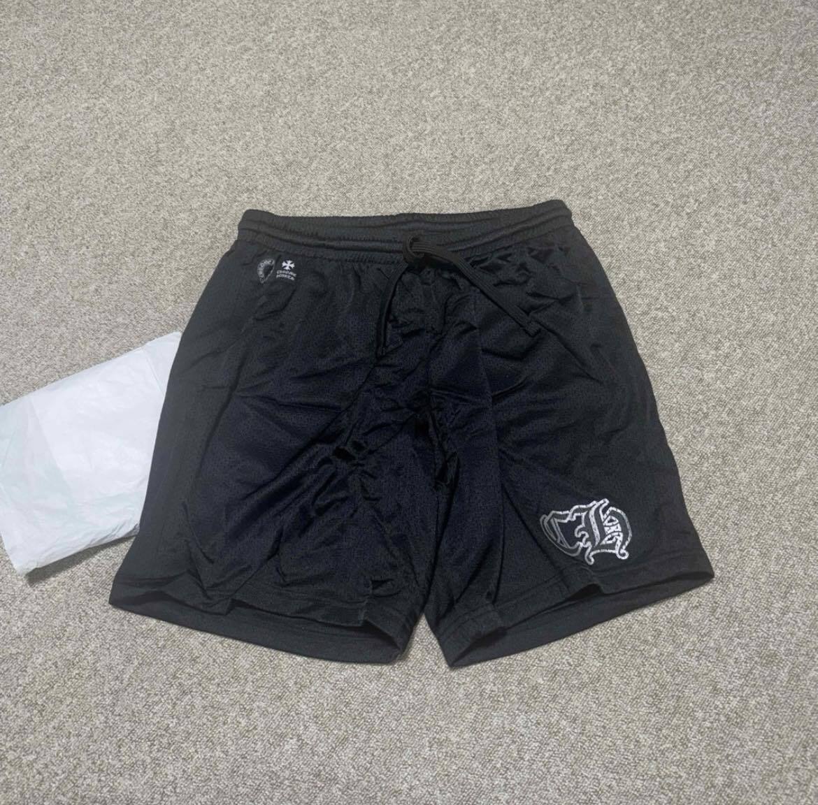 CHROME HEARTS クロムハーツ MESH VARSITY SHORTS ショートパンツ