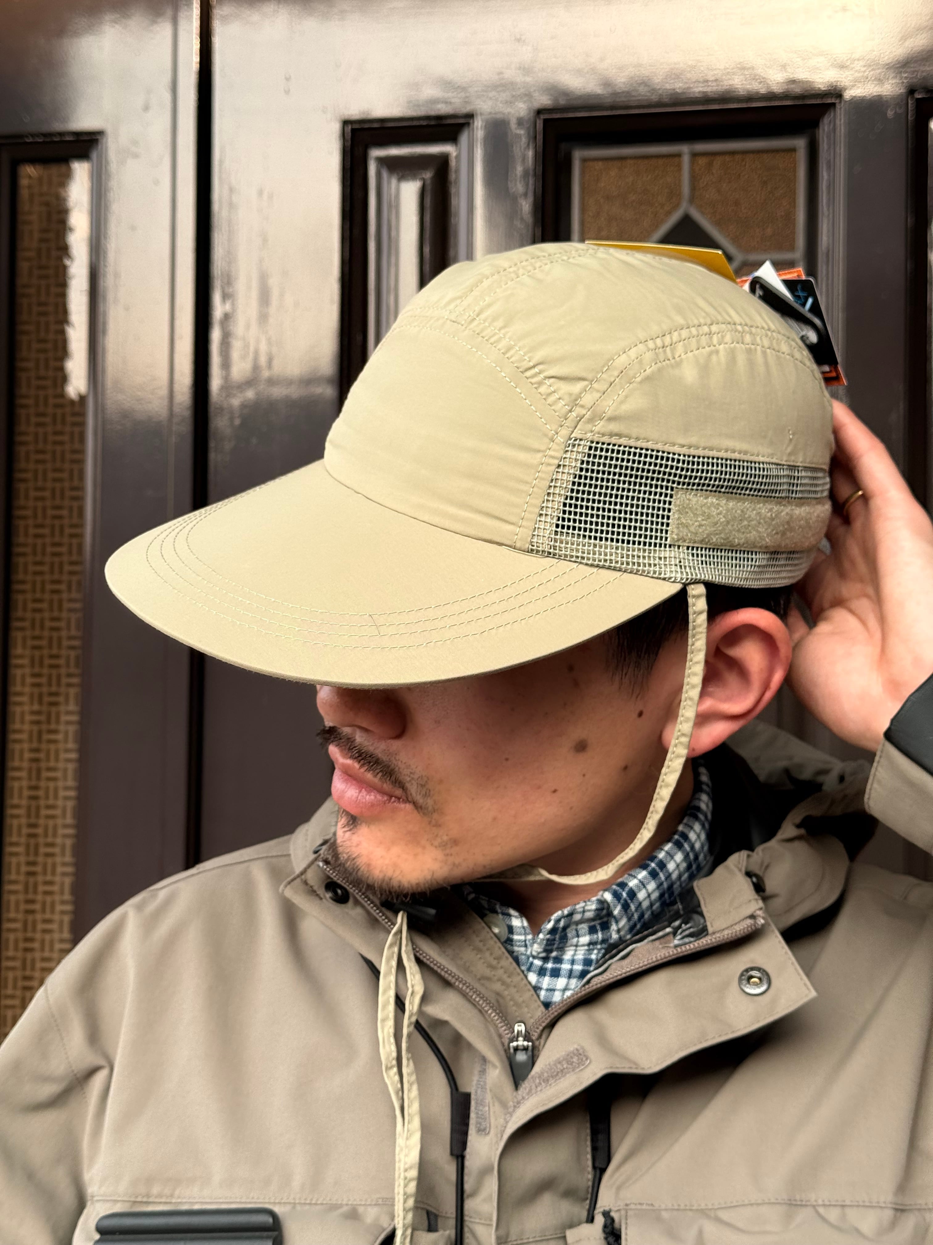 Broner Nylon Sunshade Longbill Cap ブローナー ロングビル