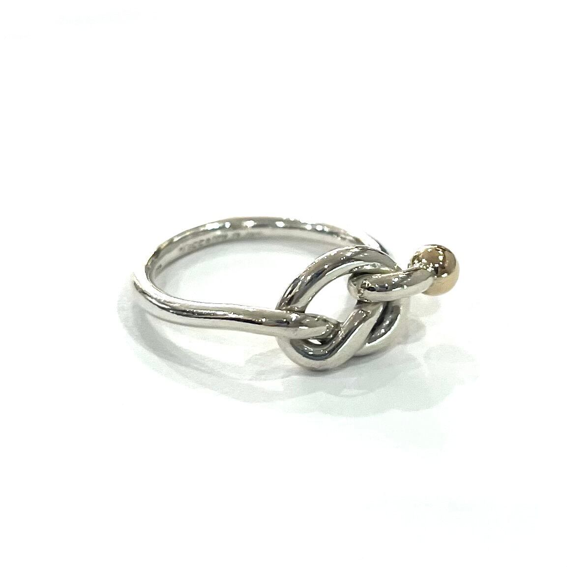 TIFFANY&CO】【14-15号 】2391 ティファニー結コンビツイストノット