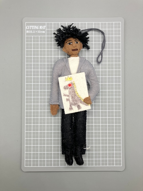 SILK ROAD BAZAAR FIGURE ORNAMENT - JEAN MICHEAL BASQUIAT 3