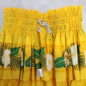 フラダンス 衣装 パウスカート イエロー系 Kilakila-Market シングル フラ ダンス ハイビスカス柄 黄 白 赤 緑 日本製 華やか スカート 花柄 かわいい ハワイアン アロハ ハワイアンプリント 鮮やか ホワイト系 グリーン系 レッド系