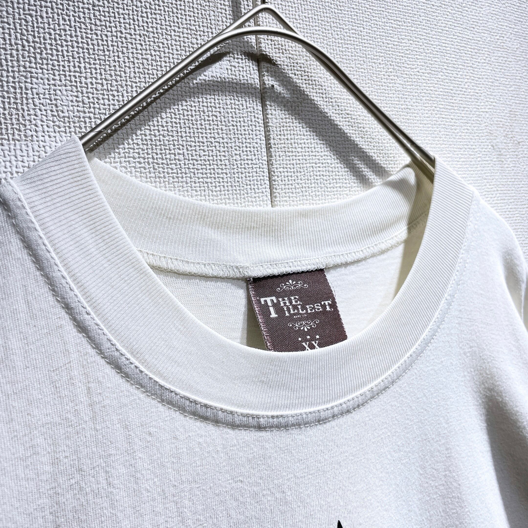 ” THE ILLEST SHIT ” Skull printed Over silhouette Tee