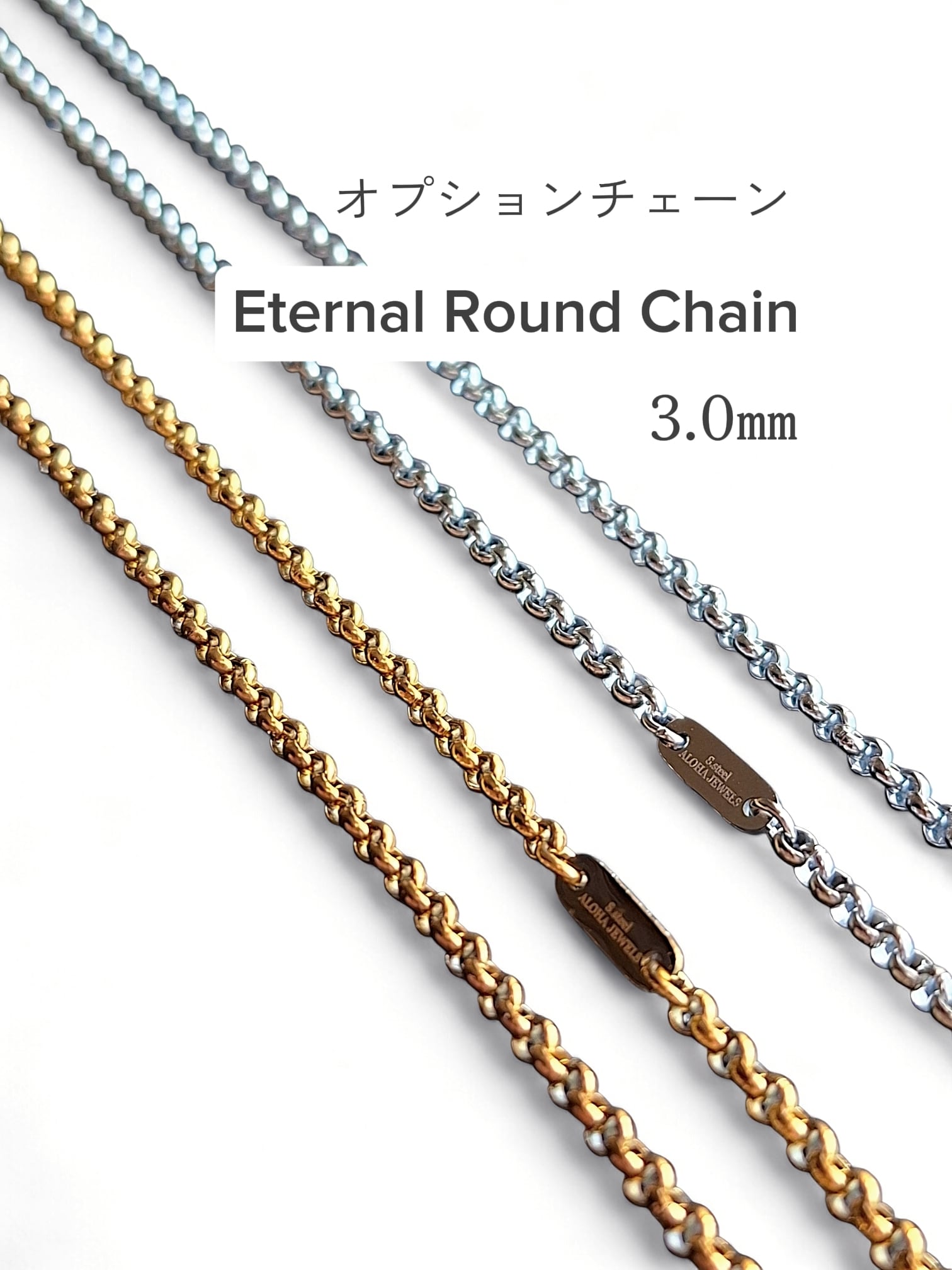 Eternal Lei Wave Scroll Necklace – ハワイアンジュエリー ネックレス