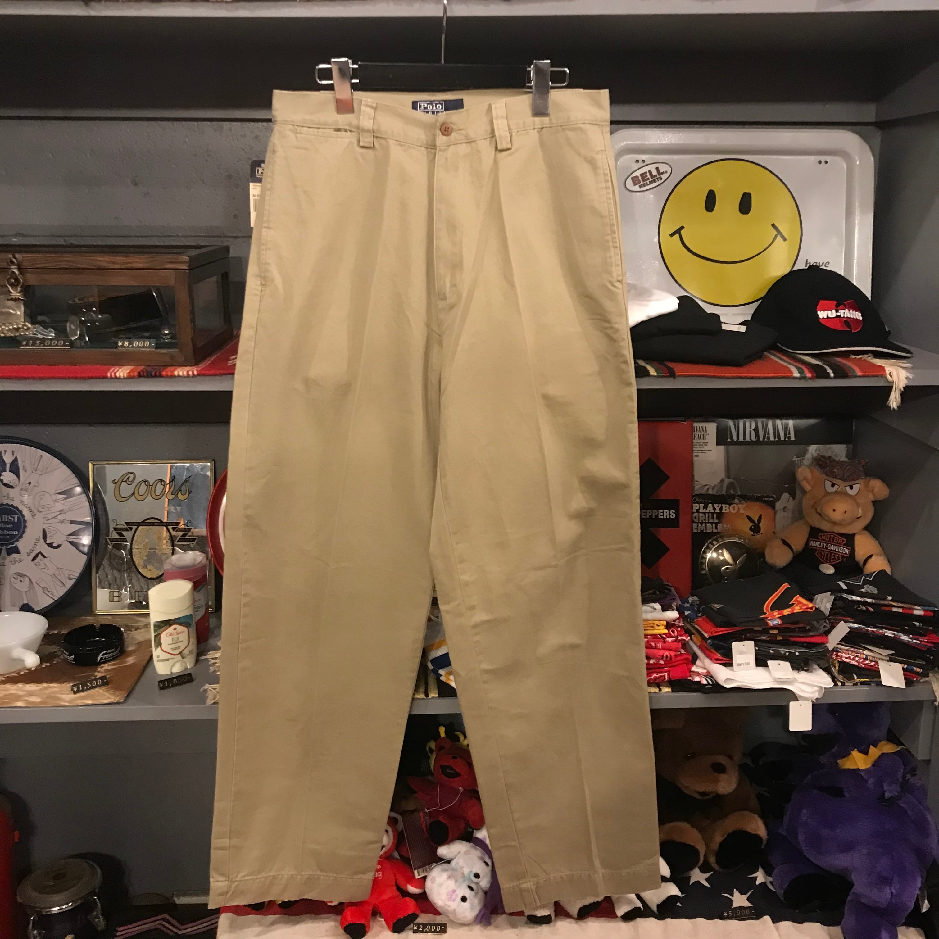90s Polo Ralph Lauren Chino Pants Dead Stock | VOSTOK