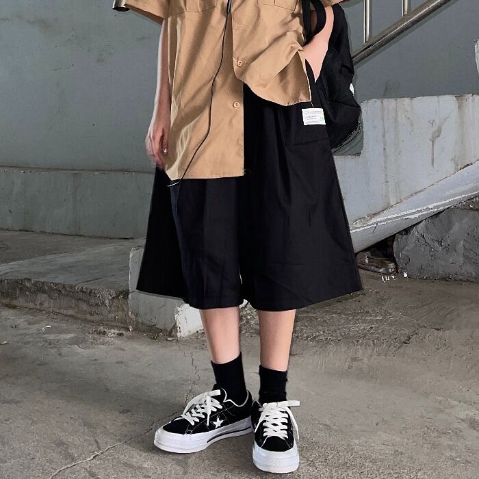 スタイルサマールーズパンツ オーバーオール ストリート 大きめサイズ 夏物 ケッペル70414481701