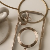 ［ phone case ］clear gold