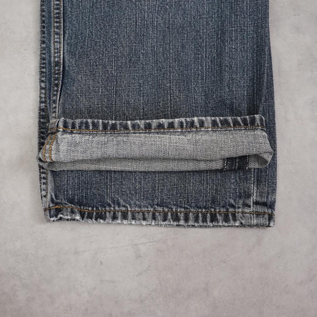 リーバイス569 Levis W36 ブルーデニム 青 ヒゲ 古着 15581 リーバイス569 Levis W36 ブルーデニム 青 パンツ ヒゲ 14600 | fuufu