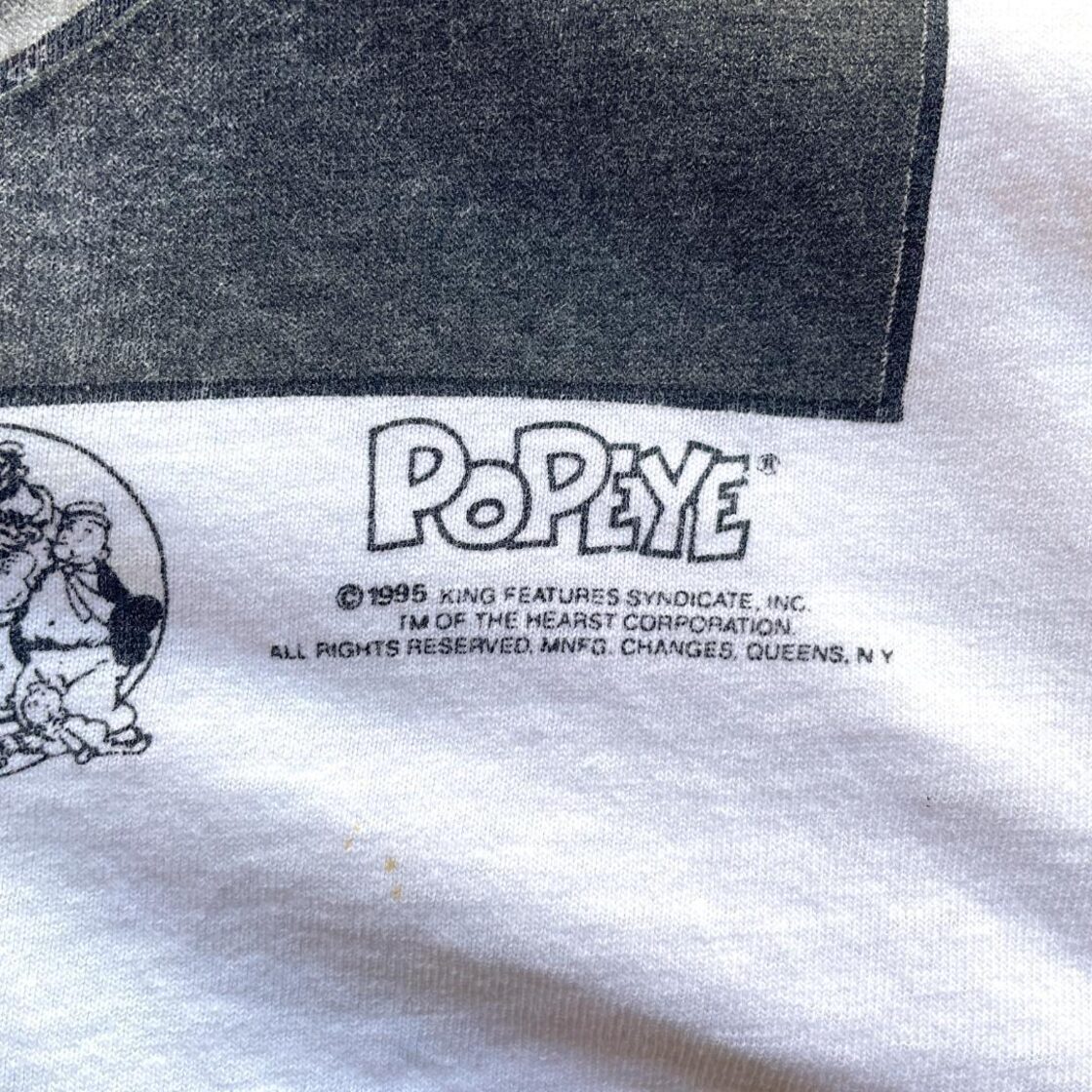 XZ380 Tシャツ 90s ポパイ 広告 パロディ 古着 | Pay ID