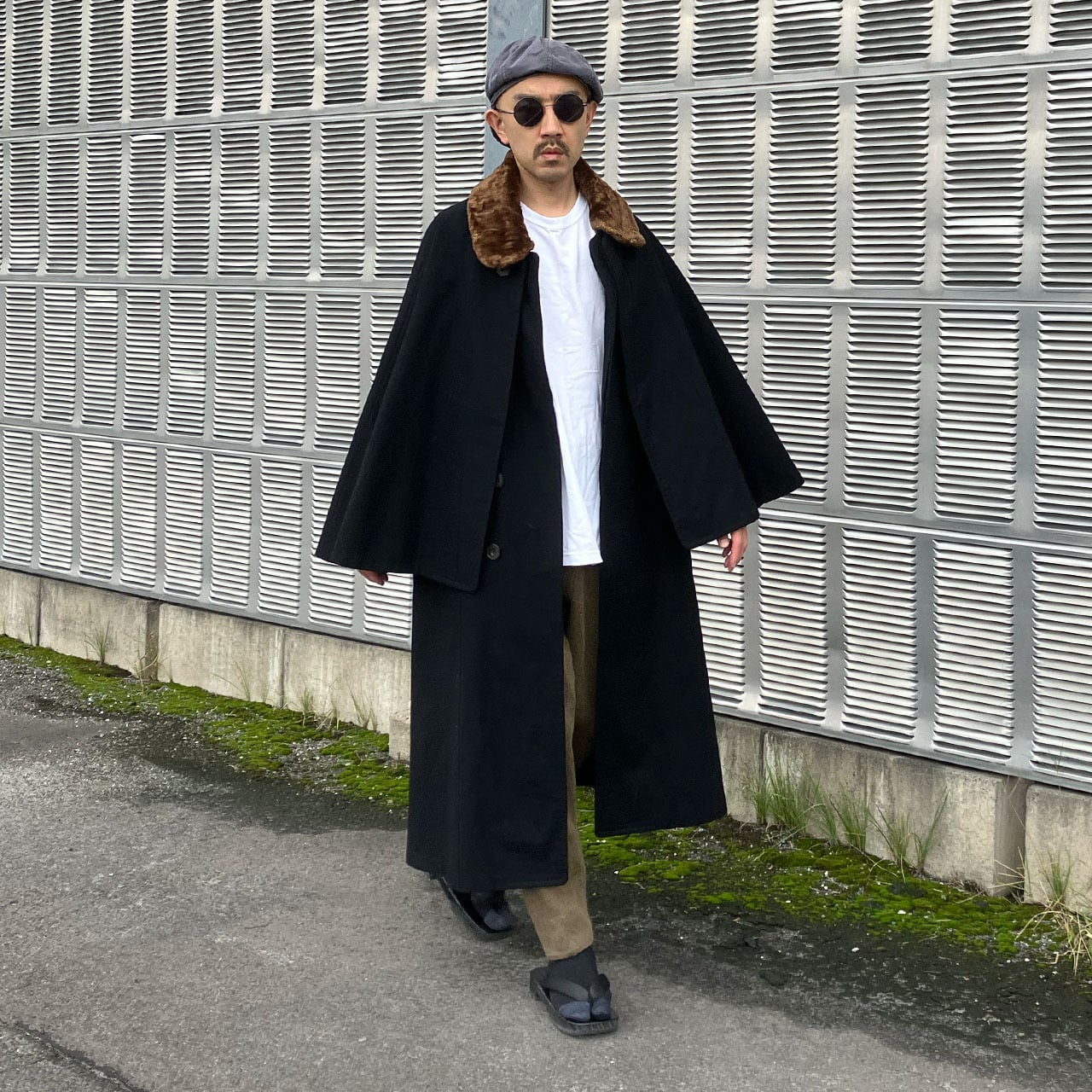 1920〜30年代 ジャパンヴィンテージ トンビマント／インバネスコート