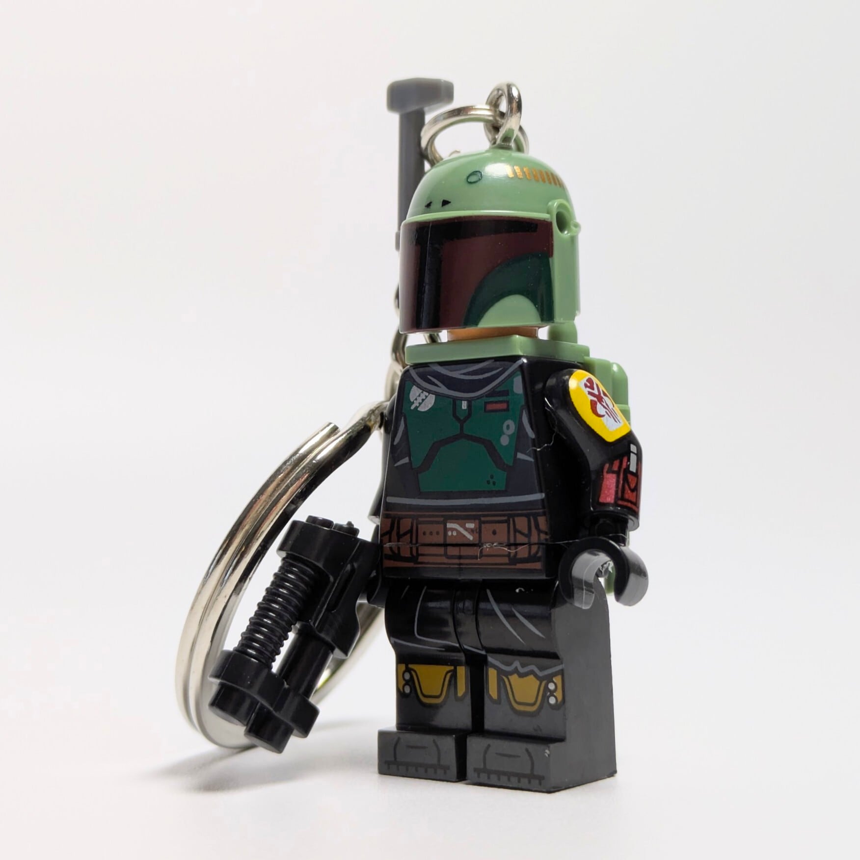 ♧【 ブロックフィギュアキーホルダー 】Boba Fett ( ボバ