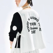 「TODAY」背負って街歩き♪ メッセージホワイトベスト《i0732》